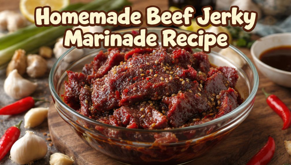 Homemade Beef Jerky Marinade Recipe
