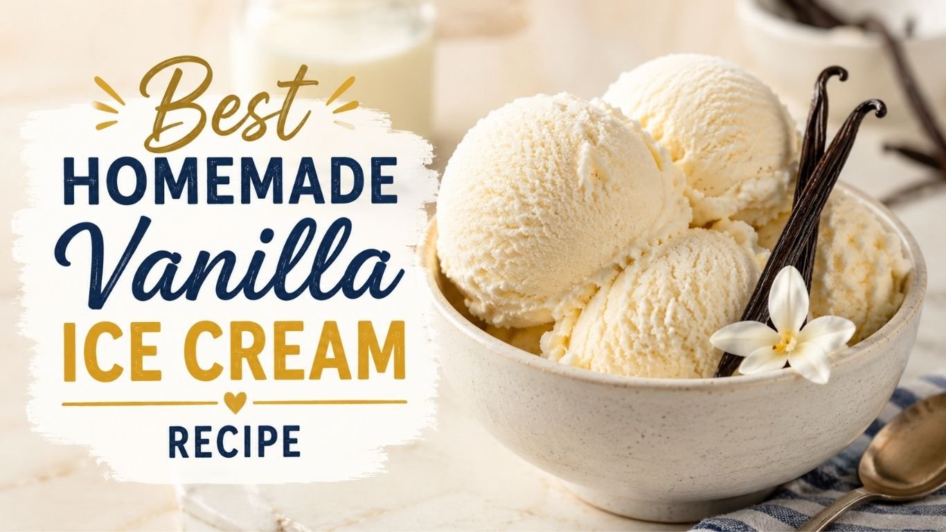 Vanilla Ice Cream Recipe