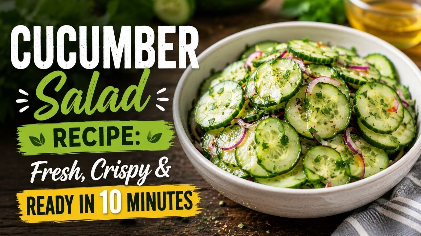 Cucumber Salad Recipe